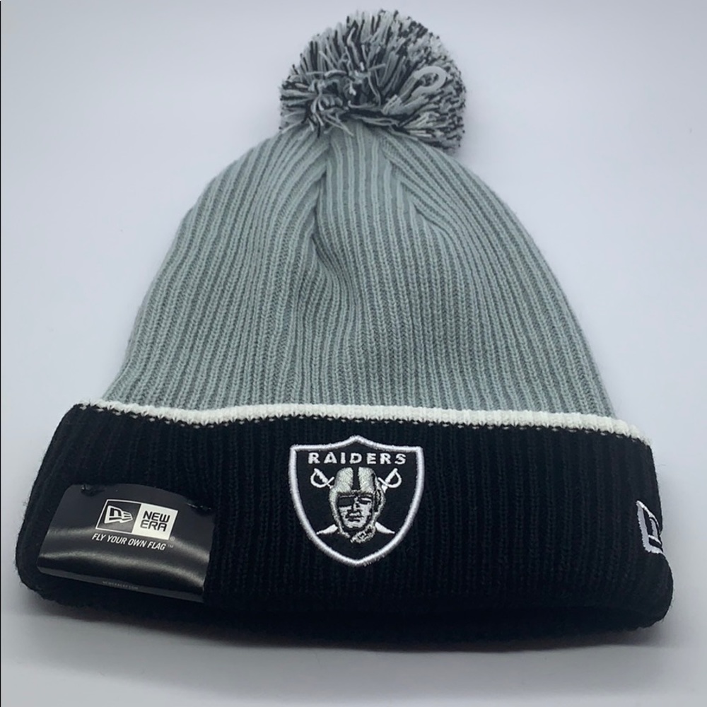 New Era beanie hat Oakland Raiders brand new